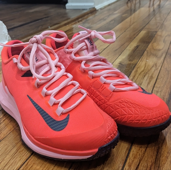 Nike Shoes - Nike Court Zoom Zero Neon Pink Sneakers